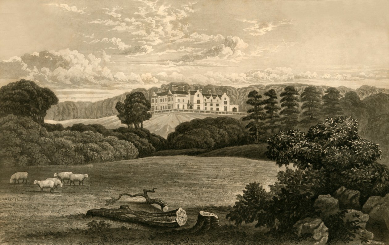 'वार्नहैम कोर्ट', 1835. रचनाकार द्वारा डीन वोल्स्टनहोल