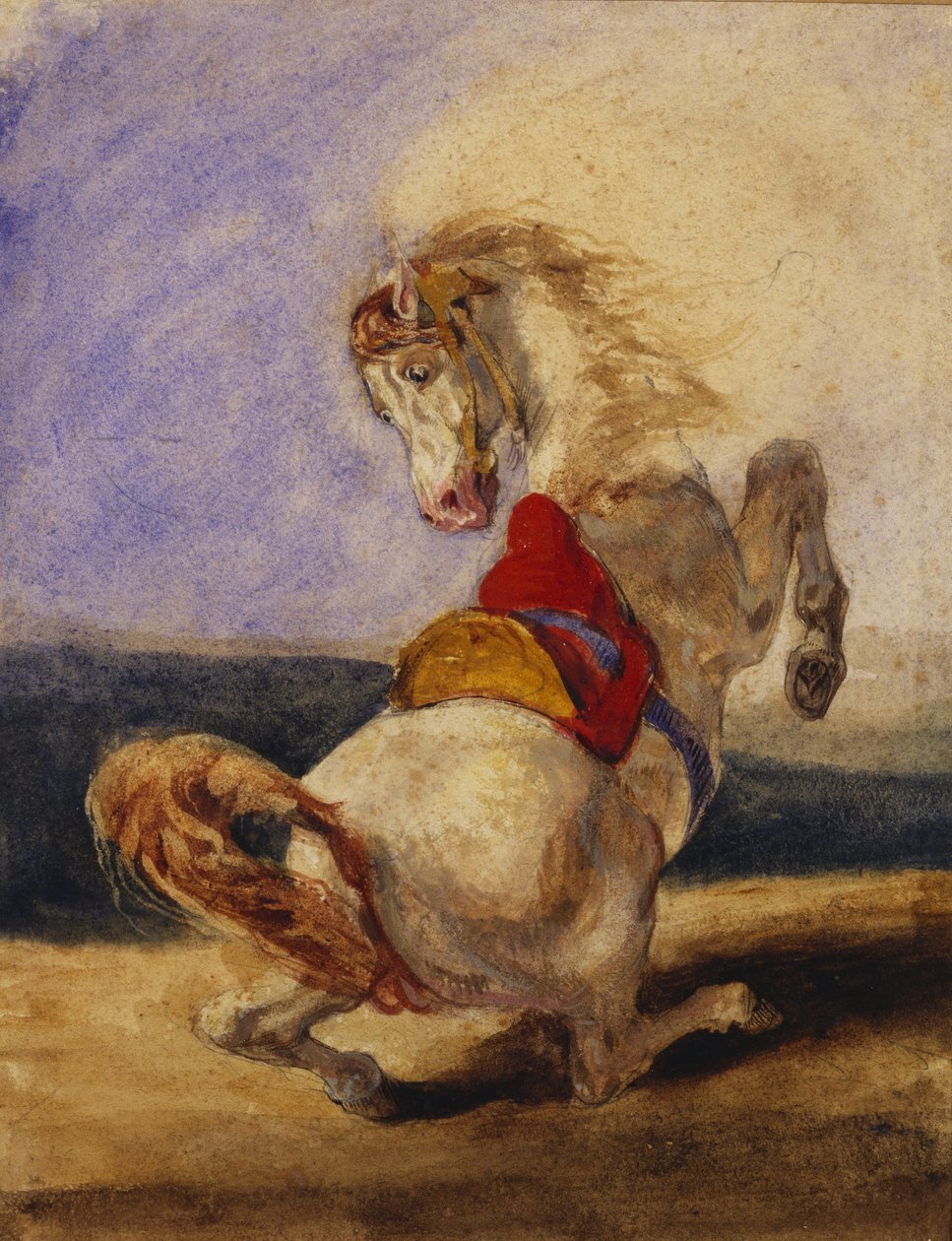 घोड़े पर सवार होना द्वारा Delacroix