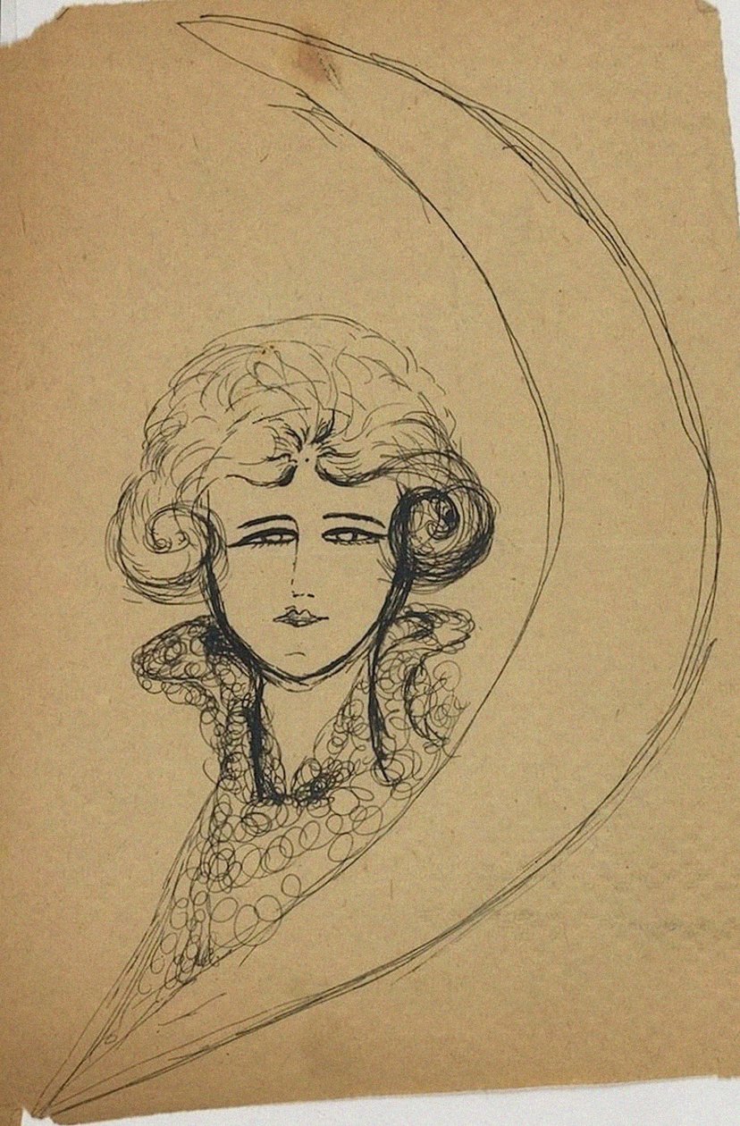 आत्म चित्र द्वारा Delcourt