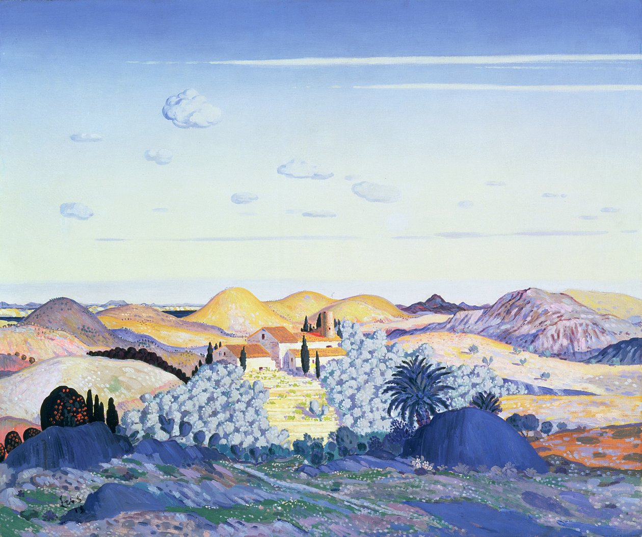 बरनील, 1913 द्वारा Derwent Lees