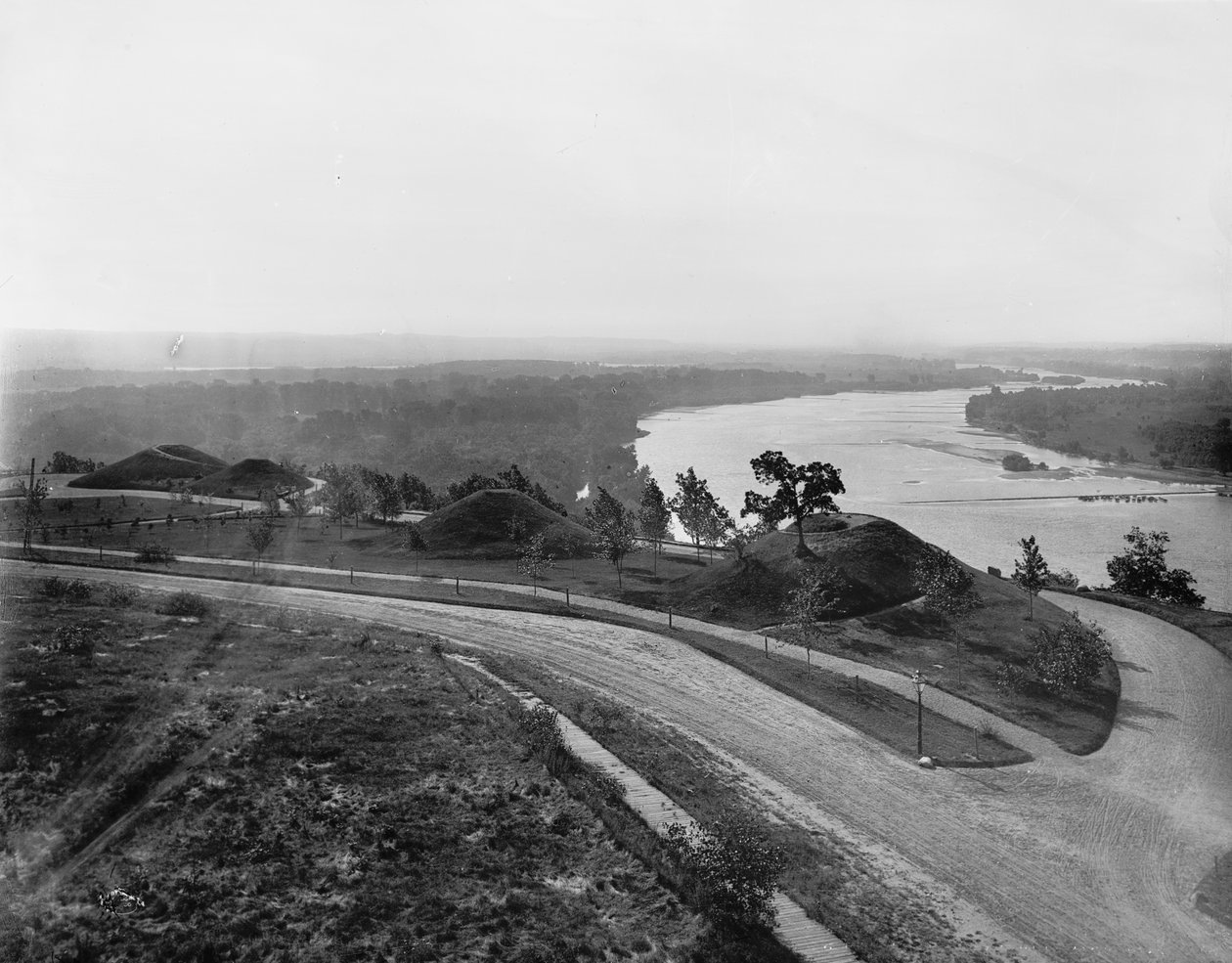 इंडियन माउंड पार्क, सेंट पॉल, मिनेसोटा, c.1898 द्वारा डेट्रोइट प्रकाशन कंपनी