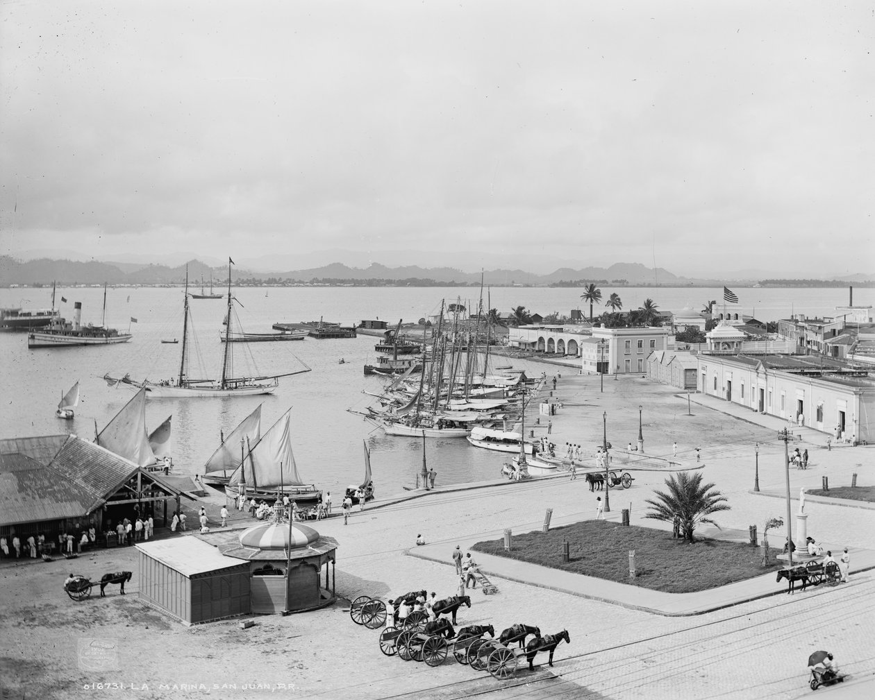 नेवी, सैन जुआन, प्यूर्टो रिको, c.1903 द्वारा डेट्रोइट प्रकाशन कंपनी