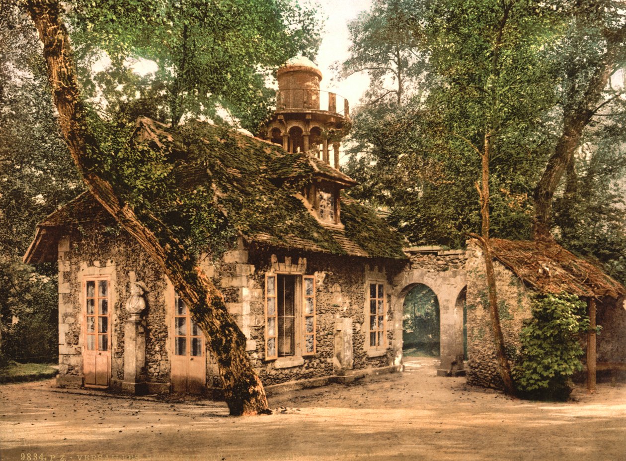 लघु ट्राईऑन, डेयरी, वर्साय, c.1890-1900 द्वारा डेट्रोइट प्रकाशन कंपनी