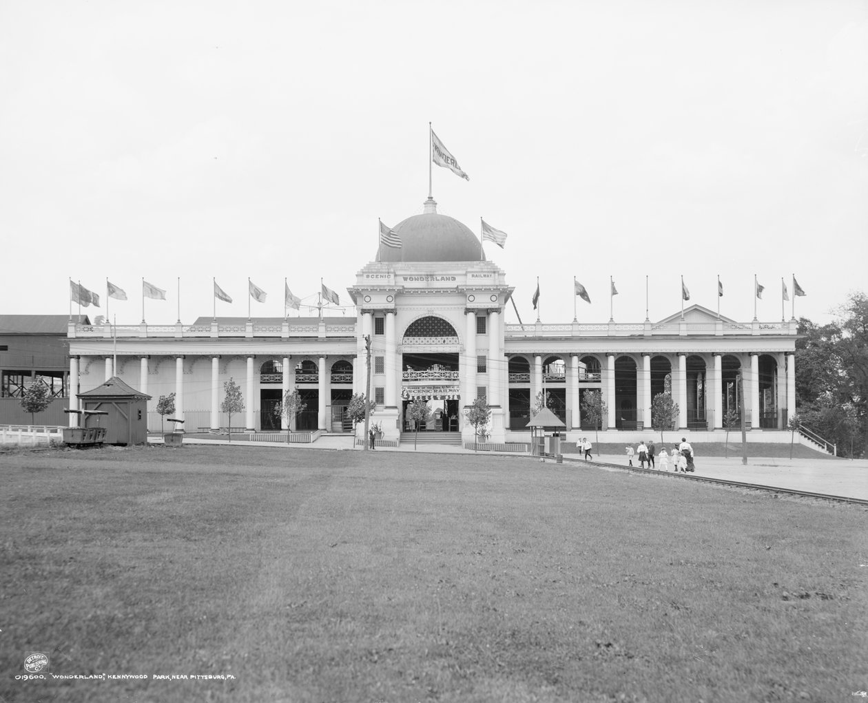 वंडरलैंड, केनीवुड पार्क, पिट्सबर्ग के पास, c.1906 (b/w फोटो) द्वारा डेट्रोइट प्रकाशन कंपनी
