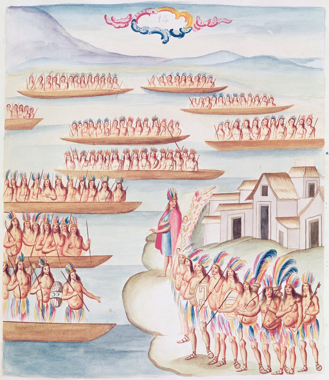 टोम 4 फेल .4 टेलेटोलको और लैगून, &39;टीट्रो डी ला न्यूवा एस्पागना&39; (कागज पर जेडसी) द्वारा डिएगो गार्सिया पान्स ए एवेलन
