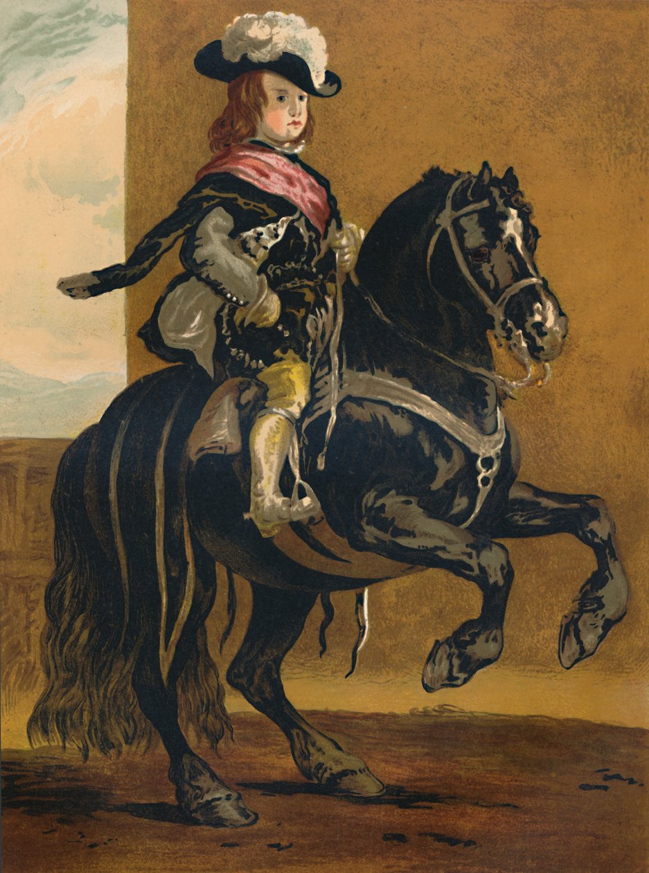 ए पुपिल ऑफ ला हाउते इकोले - डॉन बालथाजर, स्पेन के इन्फेंट, c1640, c1879। द्वारा डिएगो वेलाज़क्वेज़