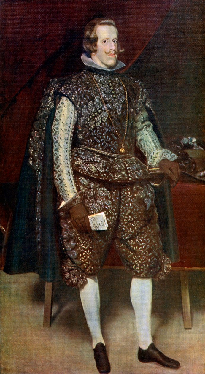 ब्राउन और सिल्वर में स्पेन के फिलिप IV, c1631-1632, 1912। द्वारा डिएगो वेलाज़क्वेज़