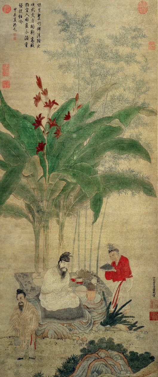 उबलती चाय, 1617 द्वारा डिंग यूनपेंग