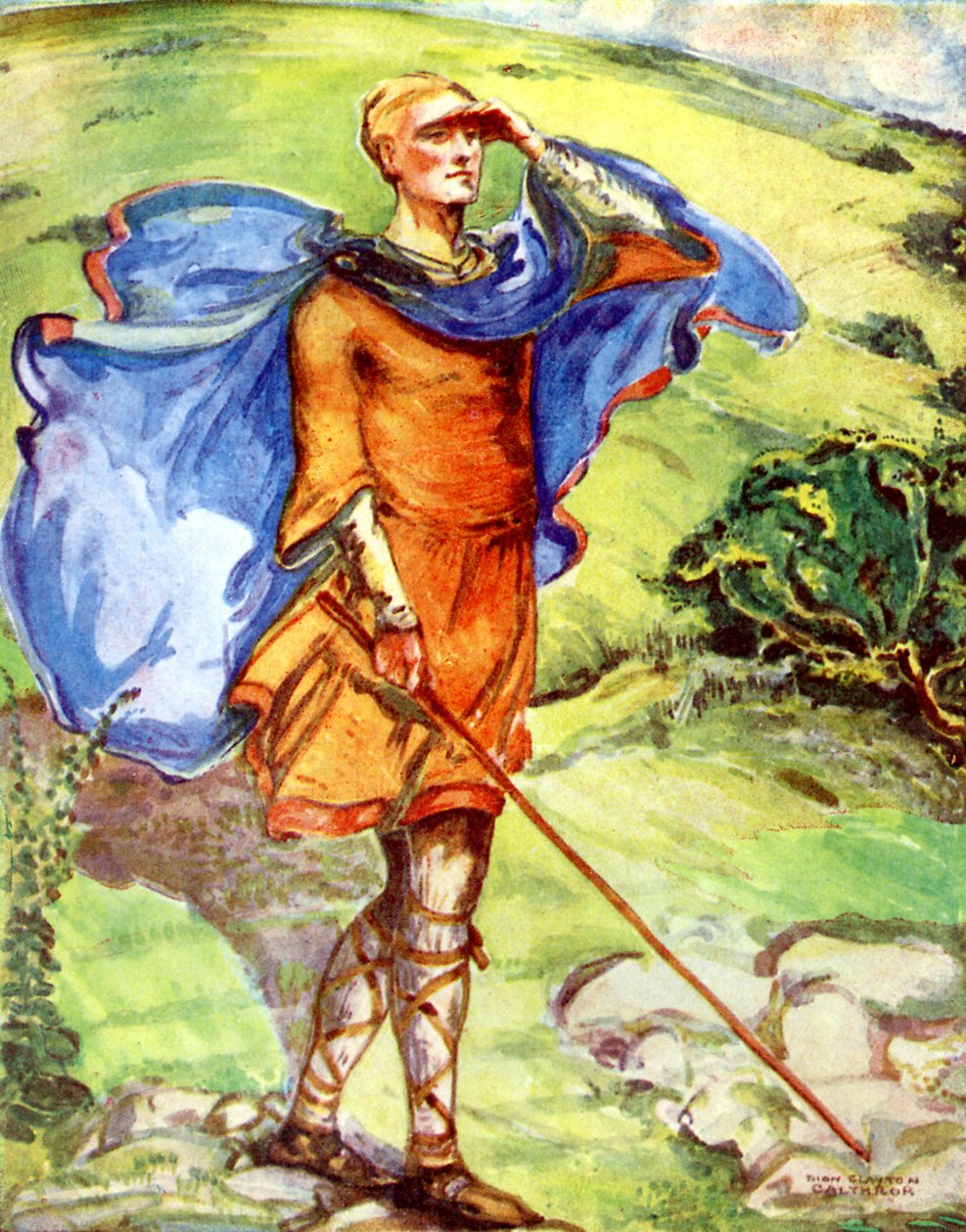 विलियम I के शासनकाल में मैन कॉस्ट्यूम (1066- 1087) द्वारा डायोन क्लेटन कैल्थ्रोप