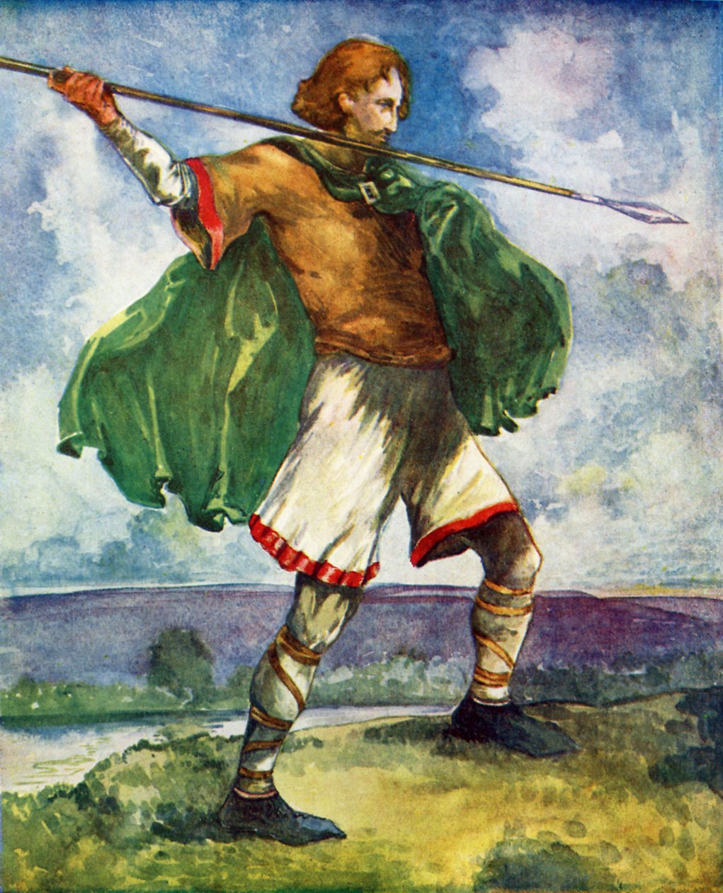 विलियम द्वितीय के शासन में मैन कॉस्ट्यूम (1087- 1100) द्वारा डायोन क्लेटन कैल्थ्रोप
