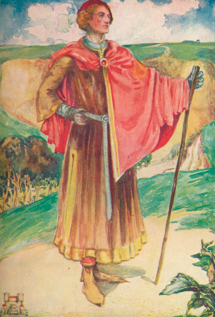 ए मैन ऑफ द टाइम ऑफ हेनरी II, 1907 द्वारा डायोन क्लेटन कैल्थ्रोप