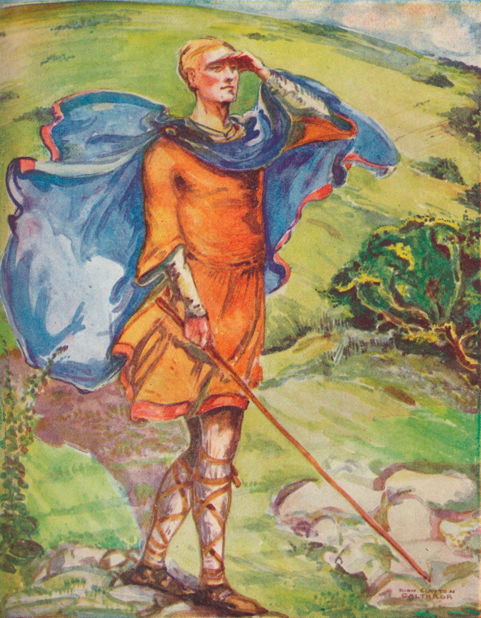 ए मैन ऑफ द टाइम ऑफ विलियम I, 1907 द्वारा डायोन क्लेटन कैल्थ्रोप