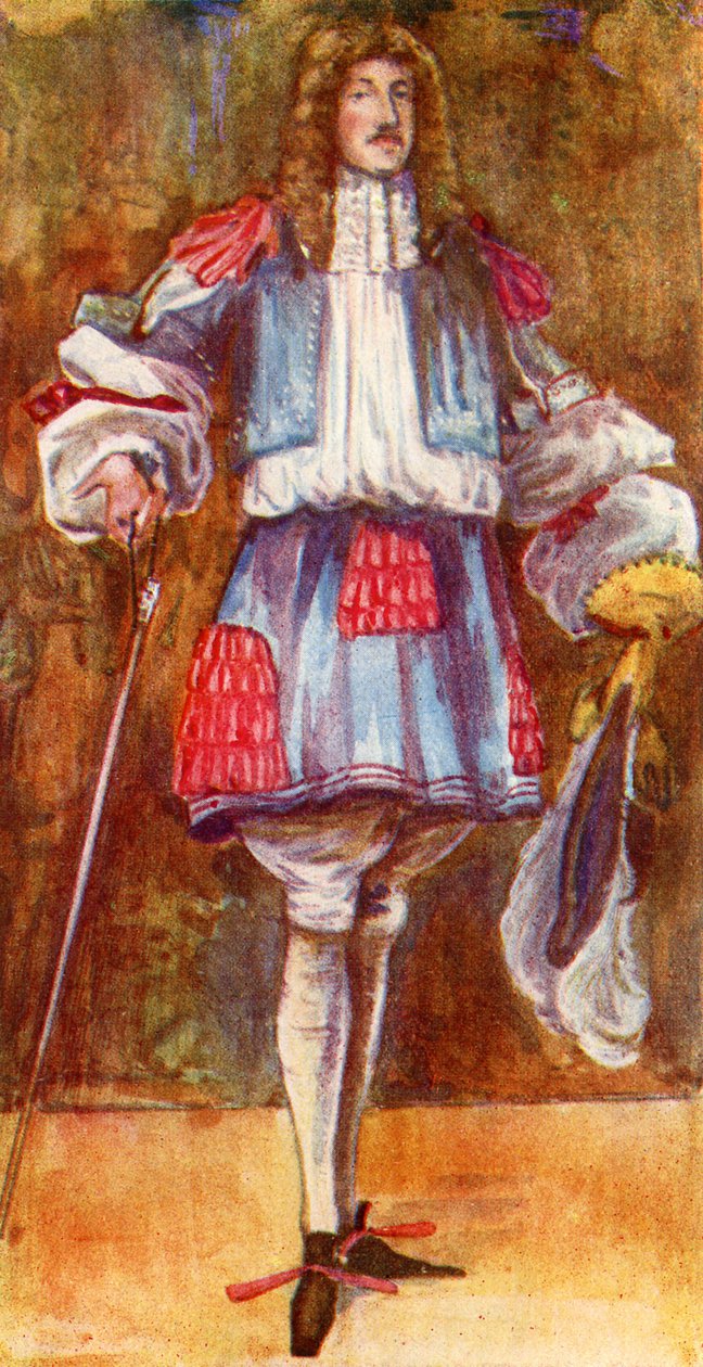 चार्ल्स द्वितीय के शासनकाल में मनुष्य की पोशाक (1660-1685) द्वारा डायोन क्लेटन कैल्थ्रोप
