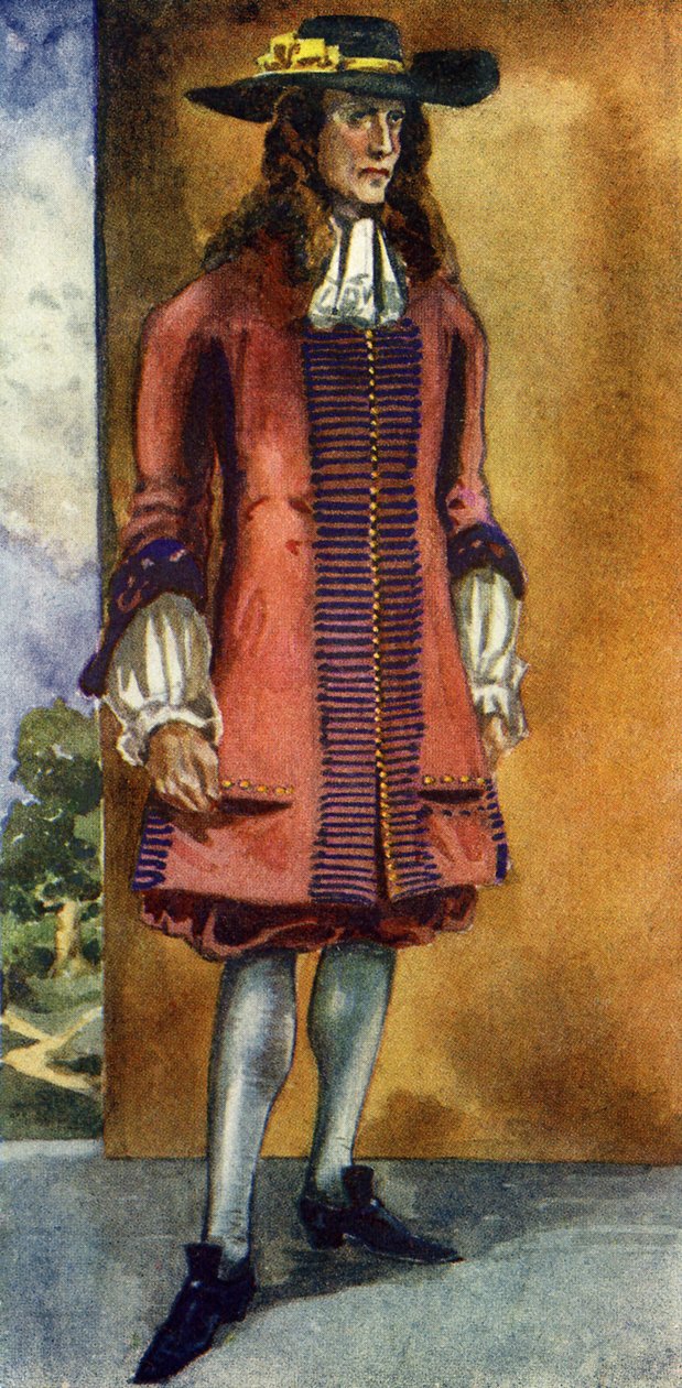 जेम्स II के शासनकाल में मनुष्य की पोशाक (1685-1689) द्वारा डायोन क्लेटन कैल्थ्रोप