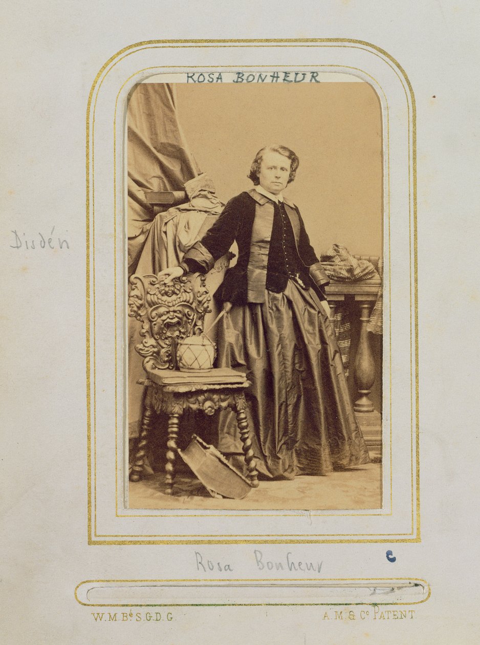 रोजा खुशी का चित्र (1822-99) द्वारा Disden