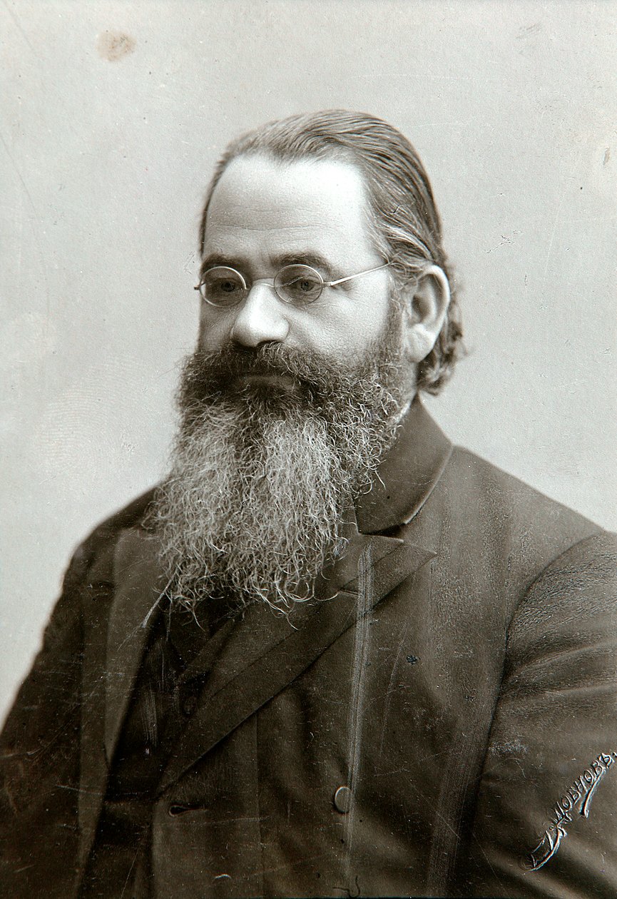 शिमोन वेंगरोव, रूसी साहित्यिक आलोचक और इतिहासकार, 1890 द्वारा दिमित्री स्पिरिडोनोविच ज़डोबनोव
