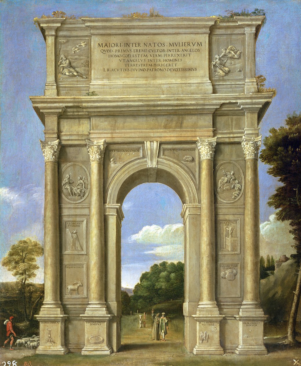 ट्राइंफ का आर्क द्वारा Domenichino
