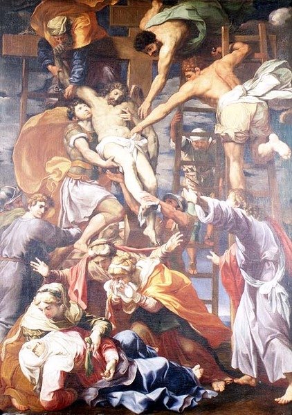क्रॉस से उतरना द्वारा Domenichino