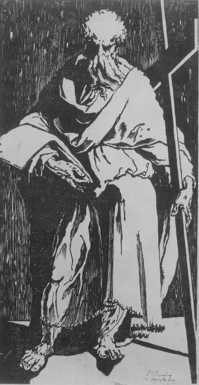 Saint Philip, ca. 1540-1550.  द्वारा डोमनिको बेकाफुमी