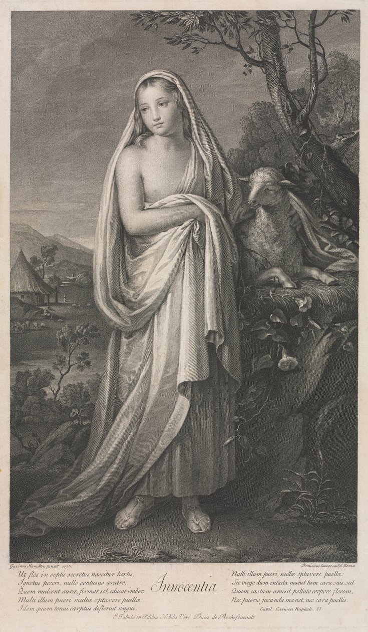मासूमियत, 1766। द्वारा डोमिनिको कुनेगो