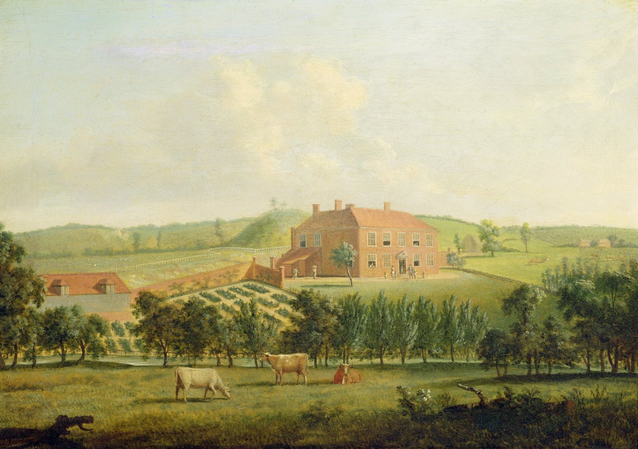 सेंट विन्सेंट, नियर वेस्ट मॉलिंग, केंट, c.1779 द्वारा डोमिनिक सेरेस