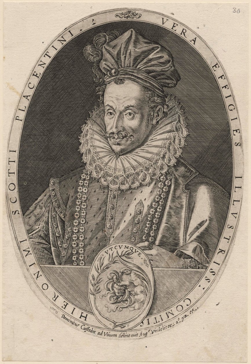 1615 से पहले जेरोनिमो स्कॉटो द्वारा डोमिनिकस या कस्टोडिस कस्टोस