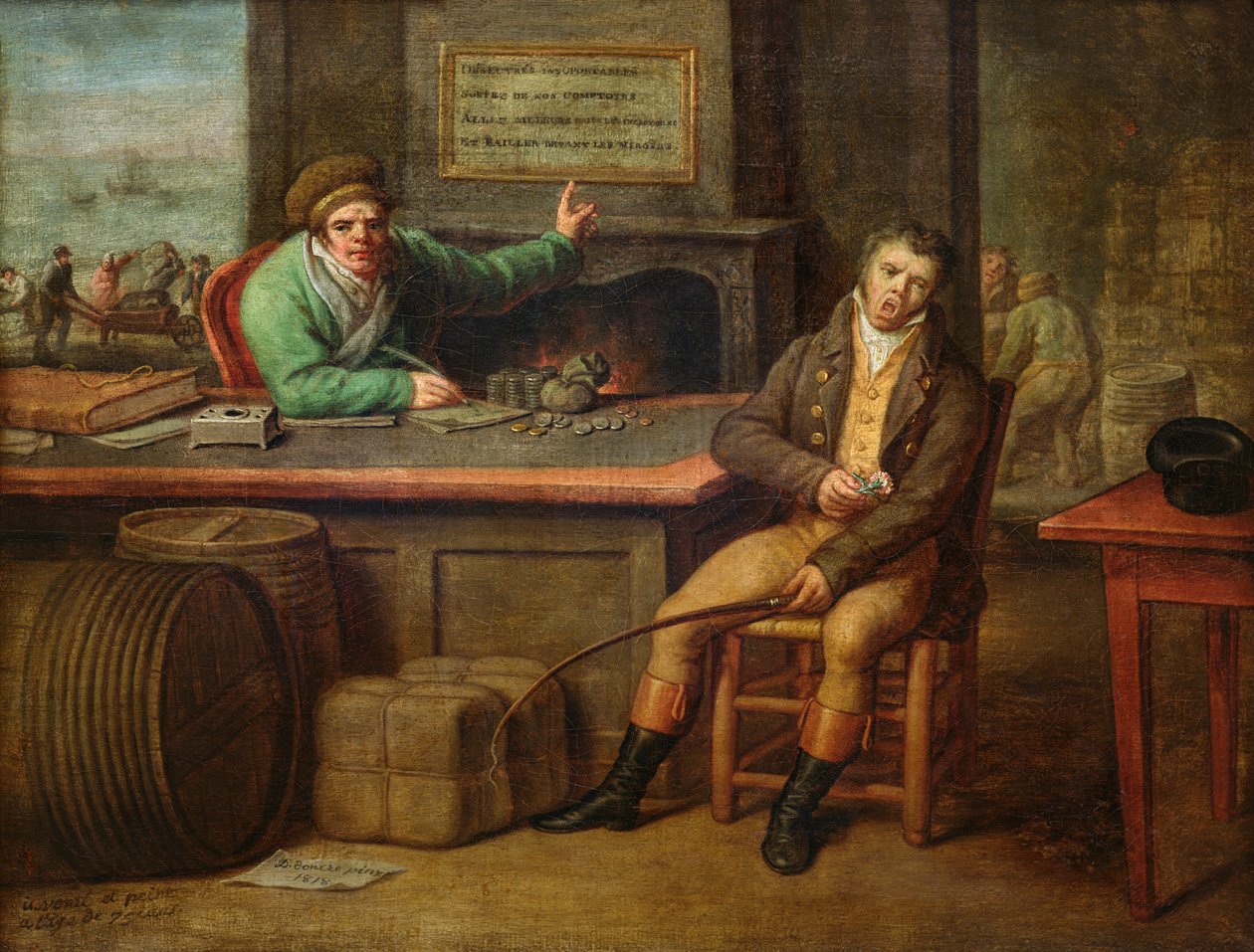 आलस्य, 1818 द्वारा डोमिनिक डॉनरे
