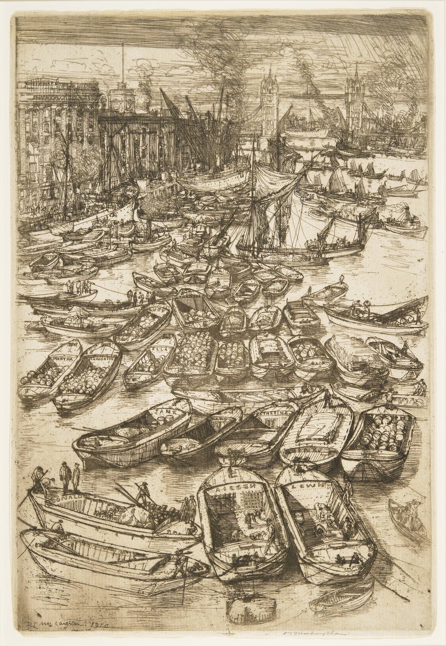 द पूल, 1910 द्वारा डोनाल्ड शॉ MacLaughlan