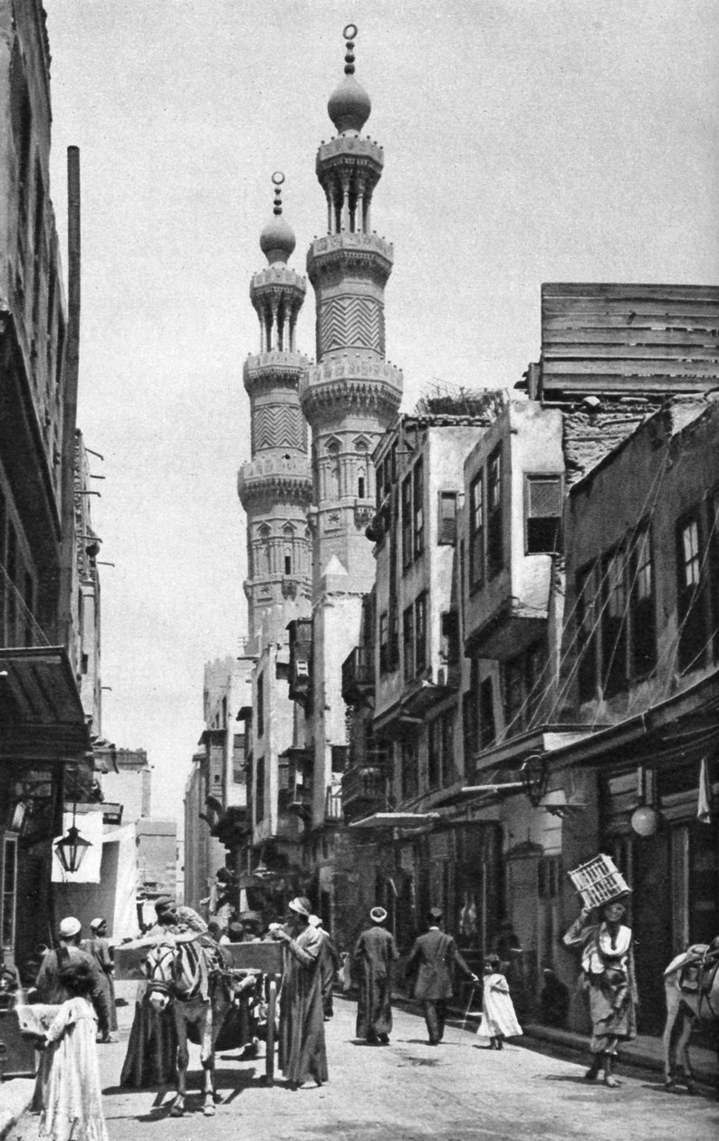 मस्जिद सुल्तान अल-मय्यद, काहिरा, मिस्र, c1922 द्वारा डोनाल्ड मैकलेश