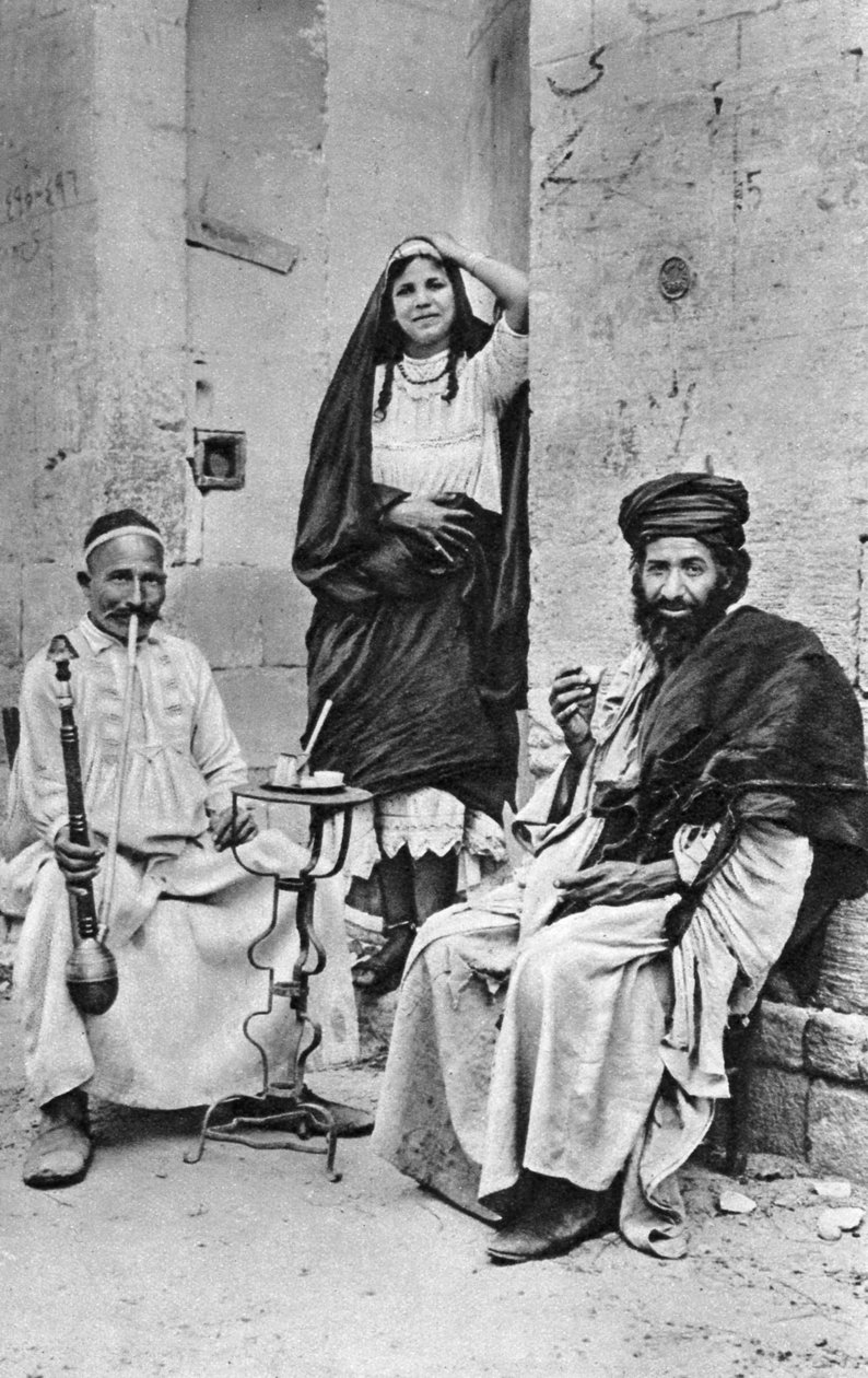 काहिरा, मिस्र के लोग, c1922 द्वारा डोनाल्ड मैकलेश
