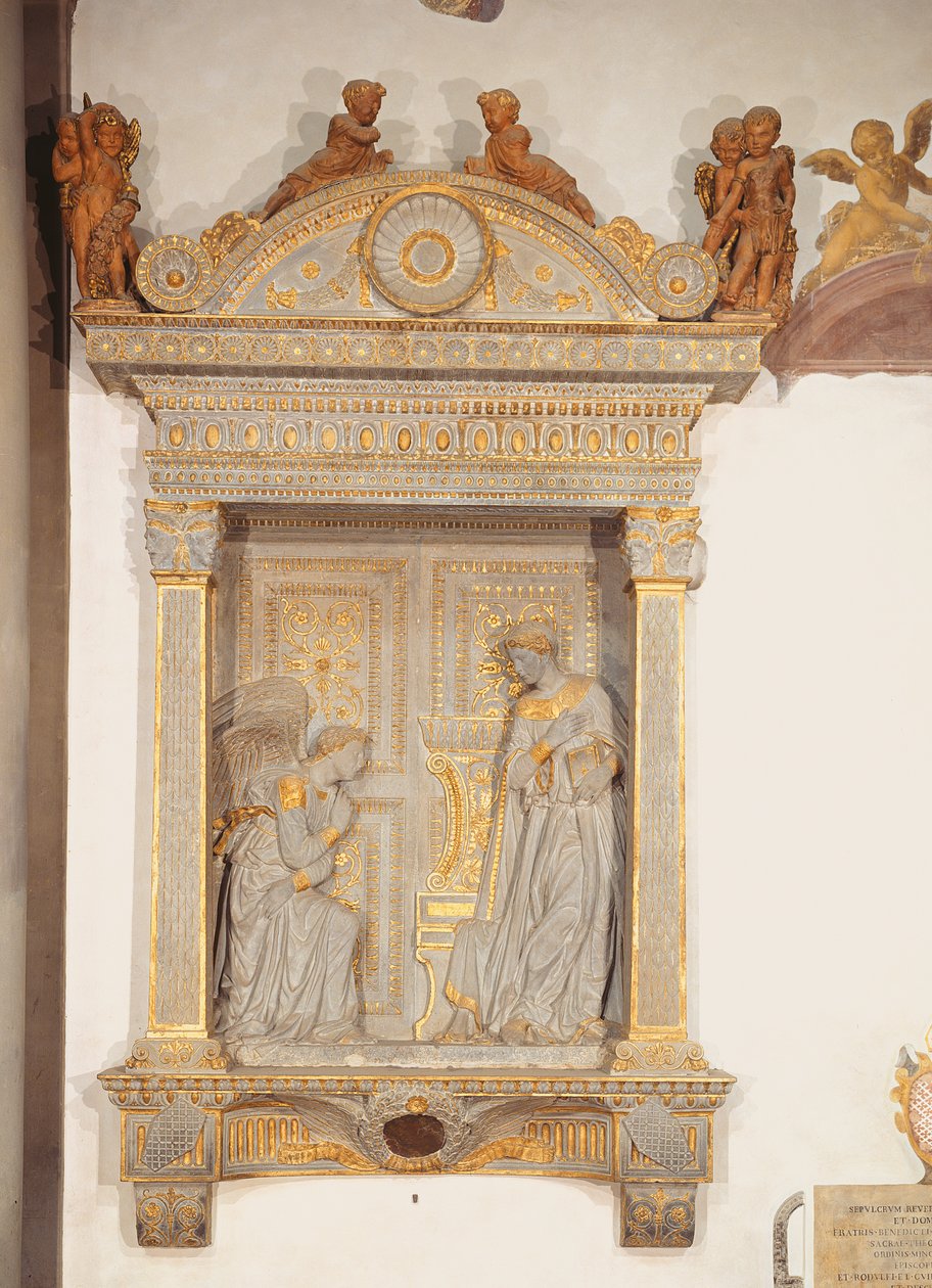 कैवलन्ती का त्याग (सोने का चूना पत्थर) (64351 भी देखें) द्वारा Donatello