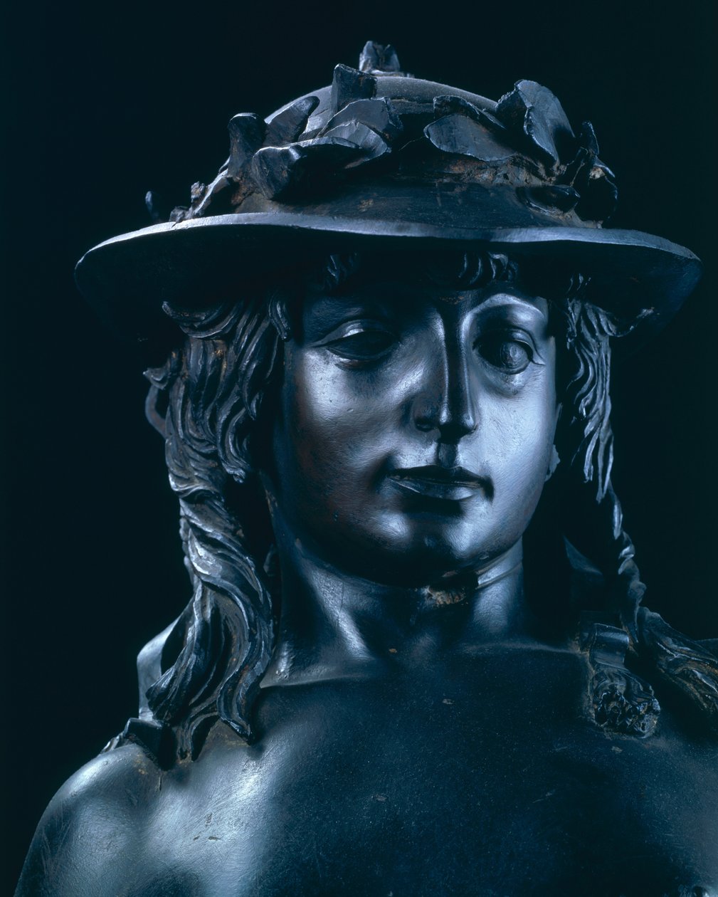 डेविड, c.1440 (कांस्य) (31543 और 85208 भी देखें) द्वारा Donatello