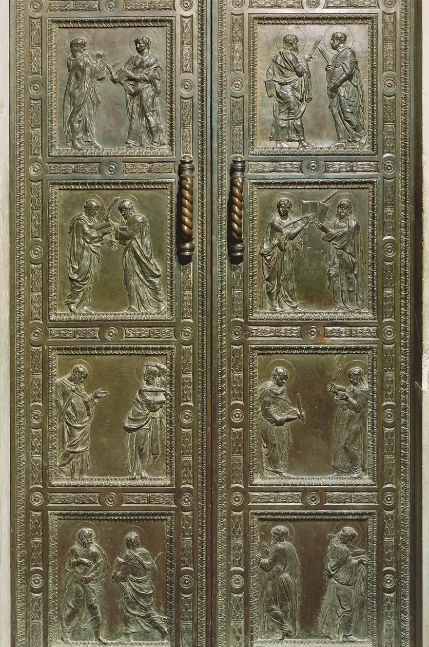 शहीदों के चित्रण वाले दरवाजे, 1440-43 (कांस्य) (विस्तार) द्वारा Donatello