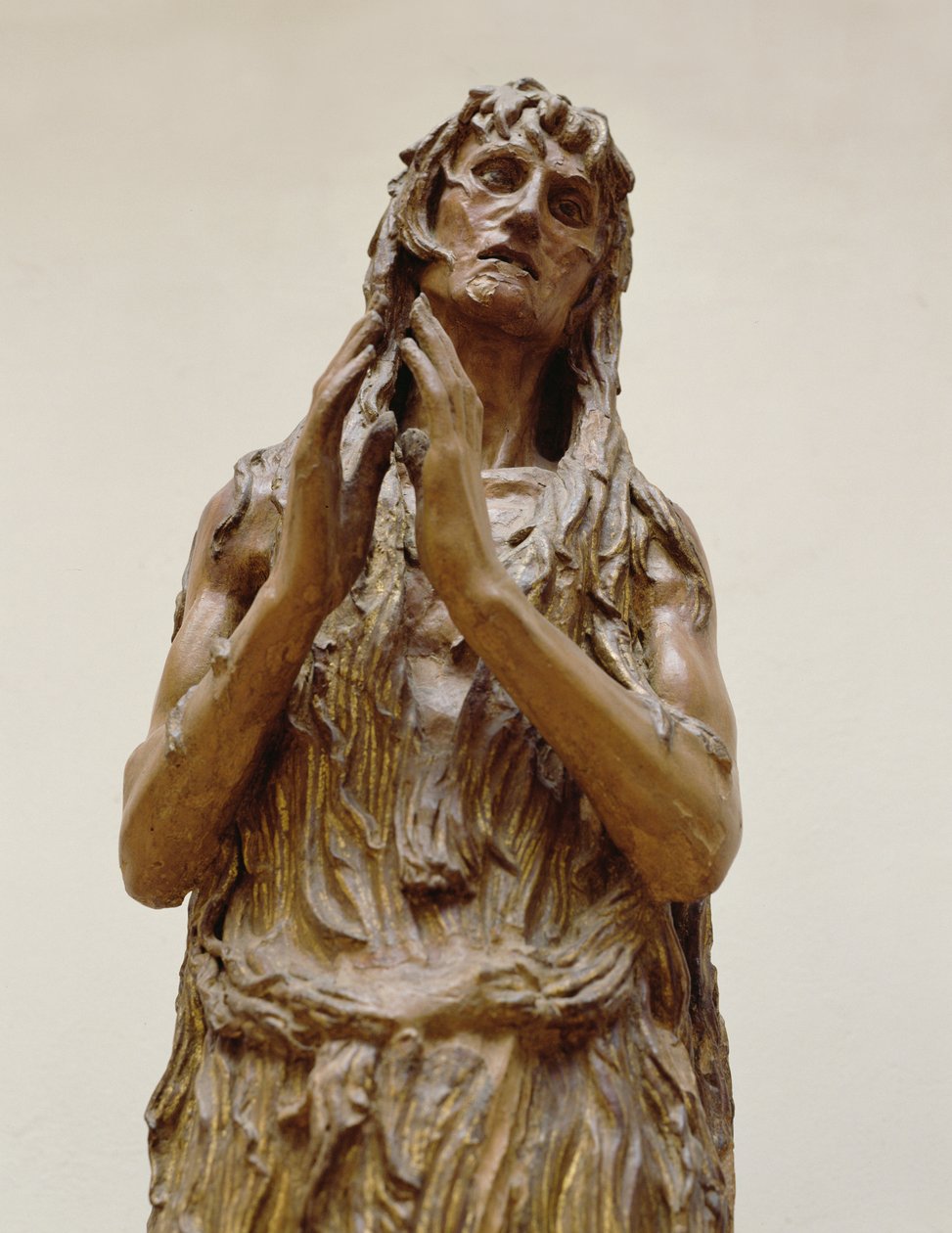 पेनिटेंट मैग्डलीन, 1453-55 (लकड़ी) द्वारा Donatello