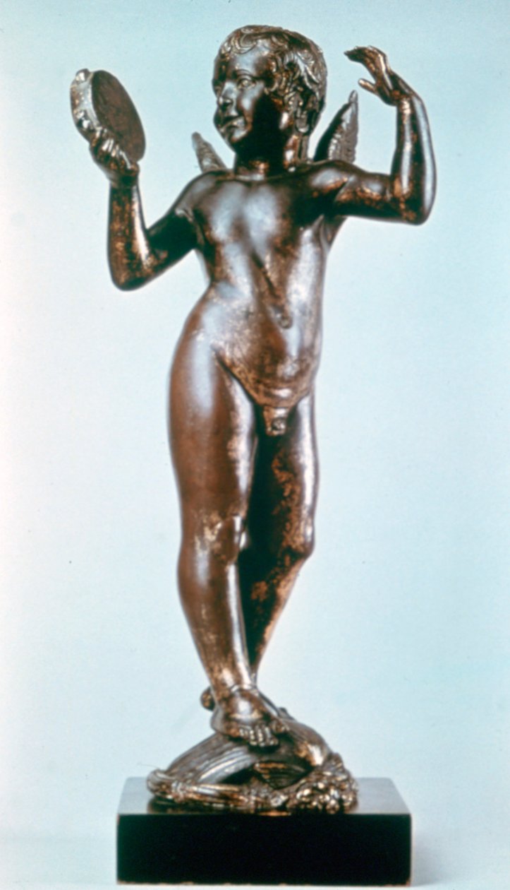 टैम्बोरिन के साथ एंजल, 1429 द्वारा Donatello
