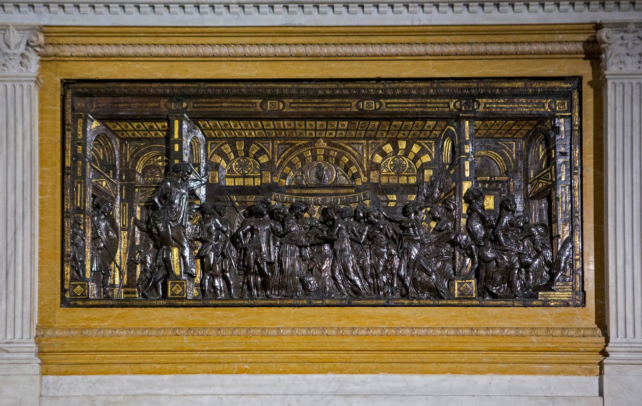 बास राहत (कांस्य) द्वारा Donatello