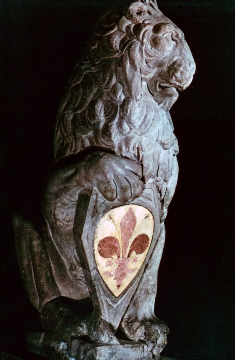 हेराल्डिक लायन, 1420 द्वारा Donatello