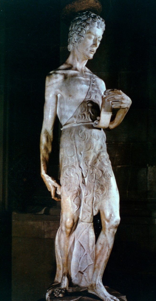 सेंट जॉन द बैपटिस्ट, c1420-1460 द्वारा Donatello