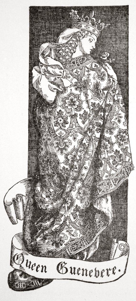 क्वीन गुएनवेरे, 1905। द्वारा डोरा कर्टिस