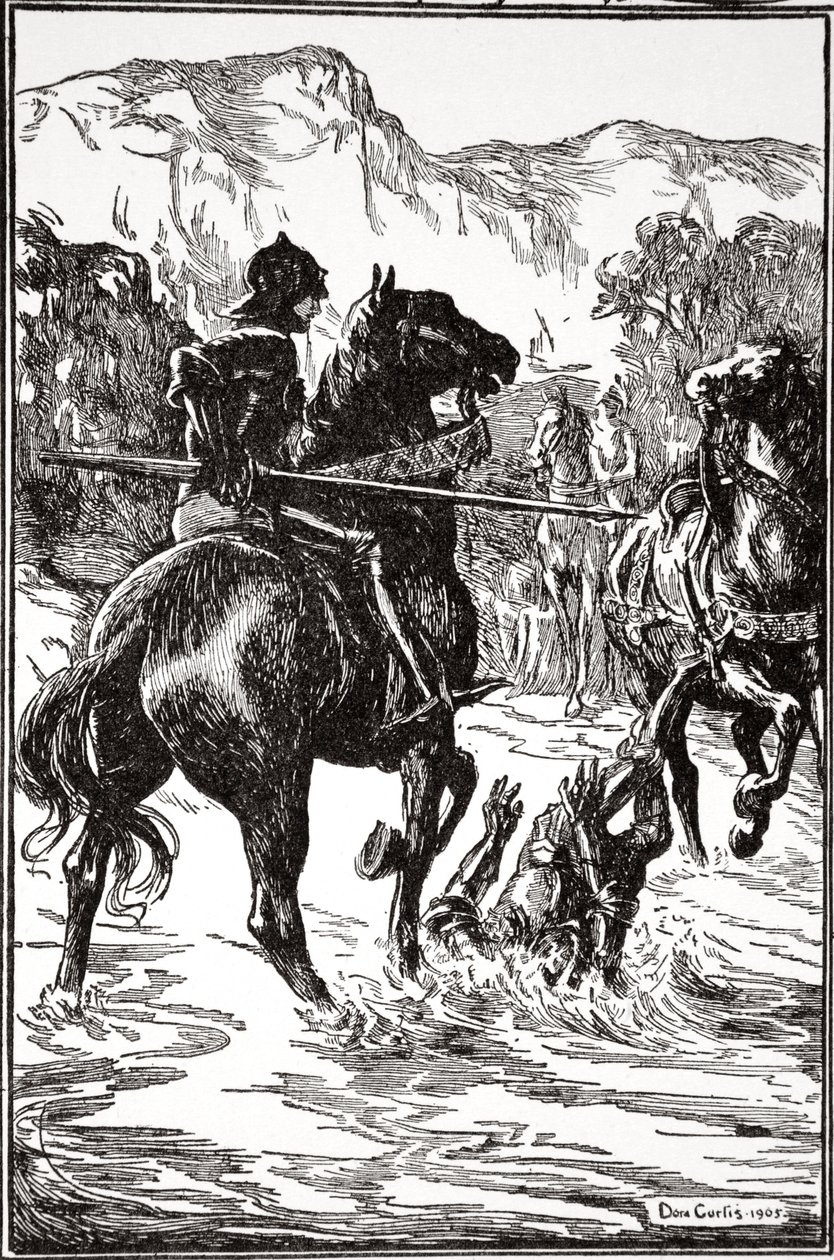 उसे ऐसा झटका लगा, 1905। द्वारा डोरा कर्टिस