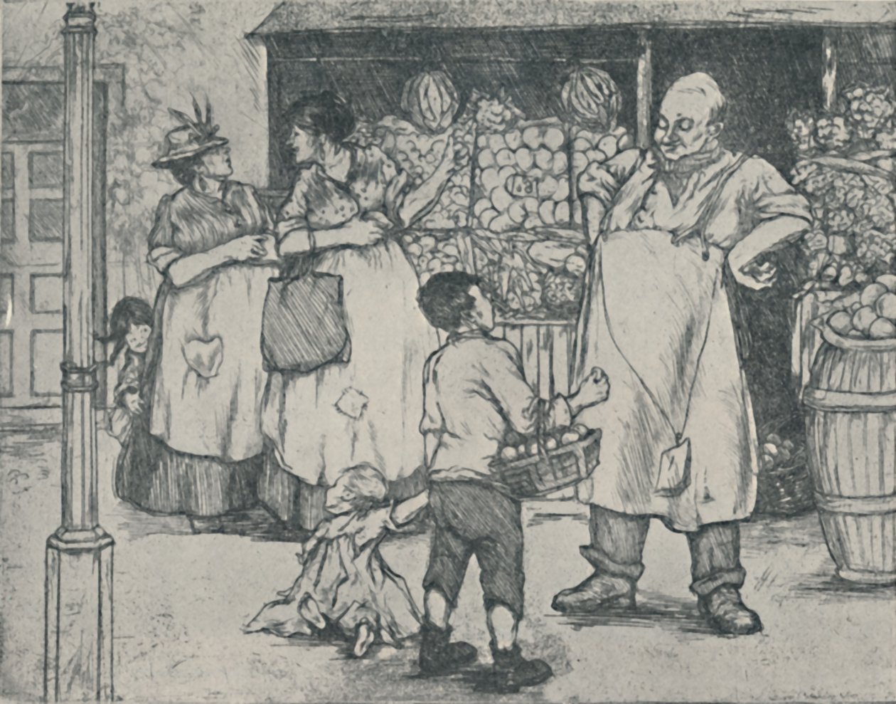 उपनगर, 1920 में विपणन द्वारा डोरिस डेविस