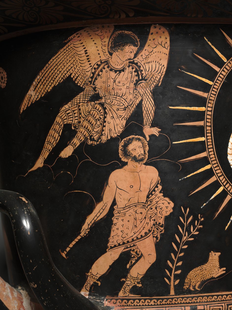 एक लाल-आंकड़ा lekythos से विस्तार द्वारा Douris