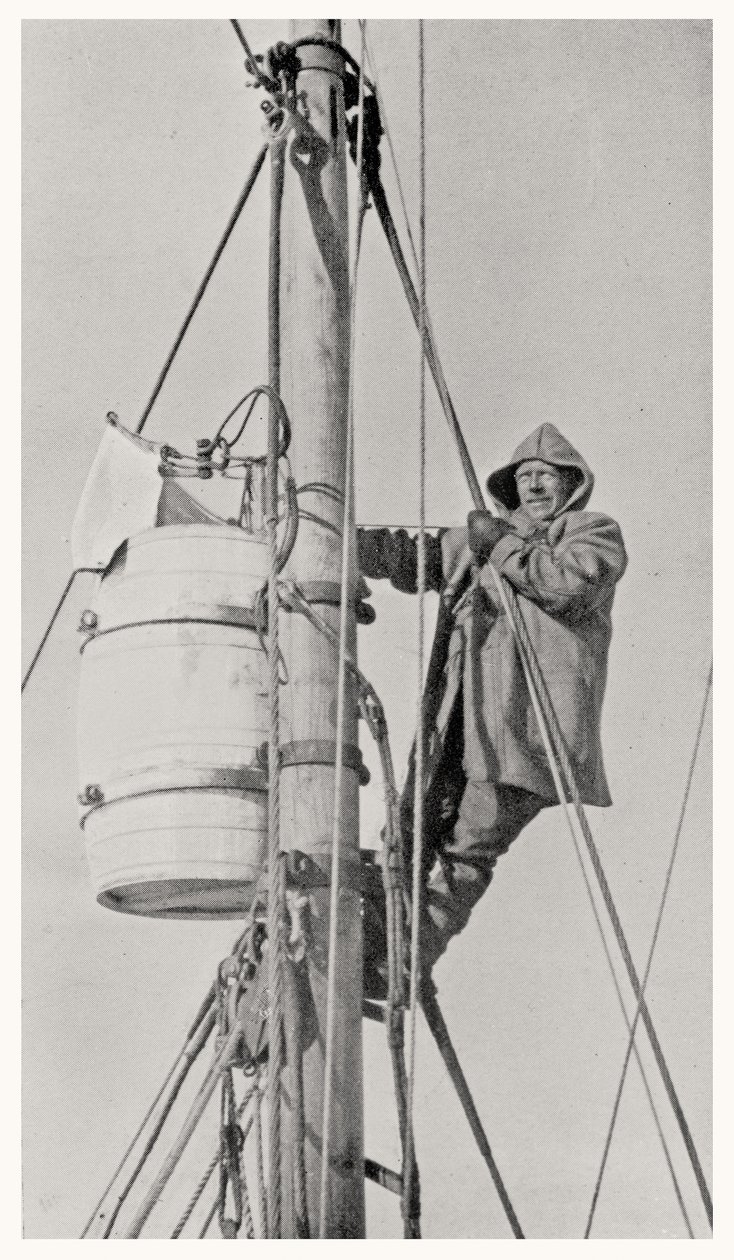 कमांडर फ्रैंक वाइल्ड (1873-1939) अंटार्कटिक के लिए धीरज अभियान के दौरान, 1914-1916 द्वारा डॉ अलेक्जेंडर मैकेलिन
