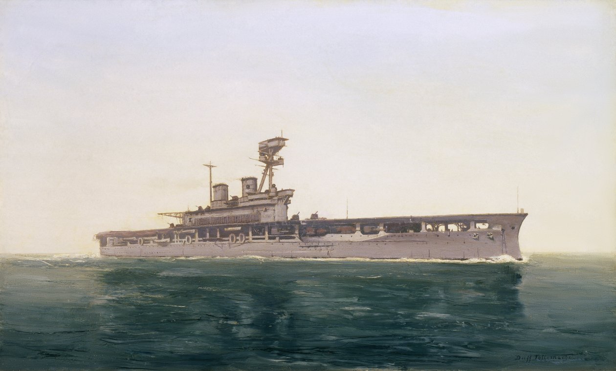 एचएमएस ईगल, 1922 द्वारा डफ पागलपन