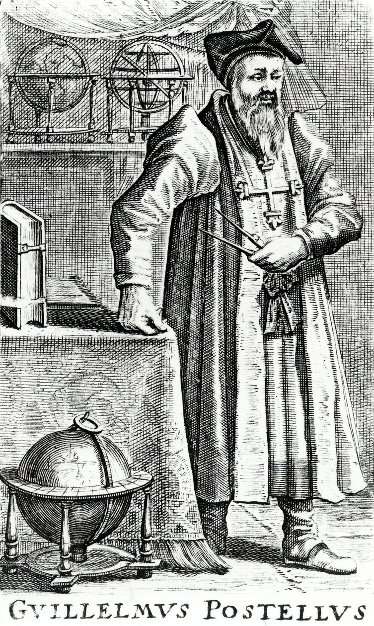Guillaume Postellus, 17 वीं सदी द्वारा डच स्कूल