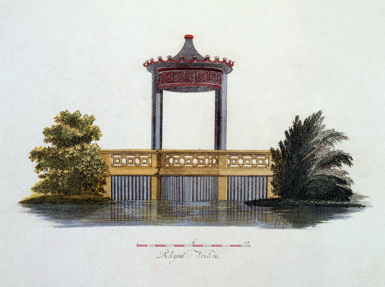 जी। वैन लार द्वारा गार्डन रत्न की पत्रिका से चित्रण, 1802 प्रकाशित द्वारा डच स्कूल