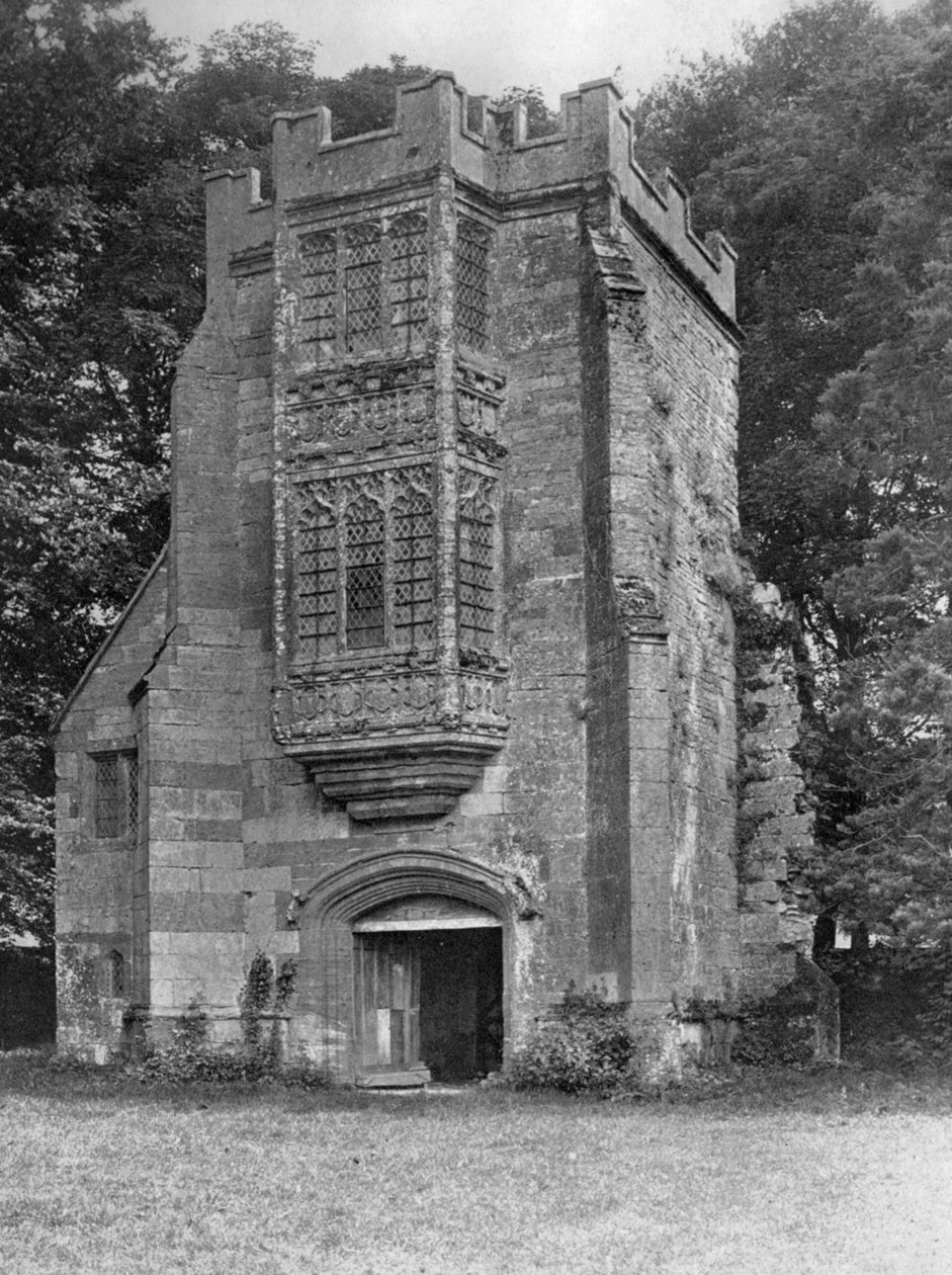 एब्बे गेटहाउस, सेर्न अब्बास, डोर्सेट, 1924-1926। द्वारा ई। कमीने
