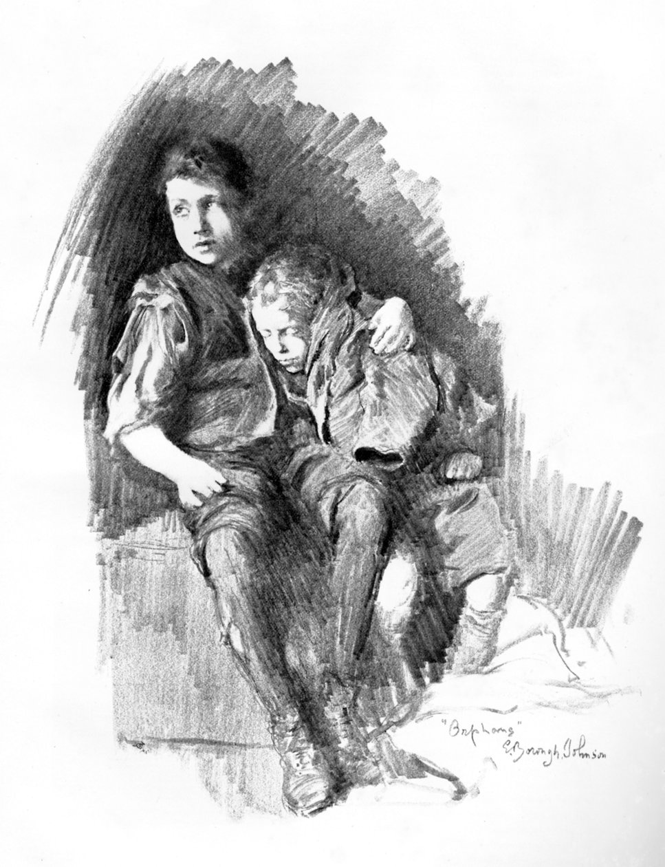 अनाथ, 1898 द्वारा ई। बोरो जॉनसन