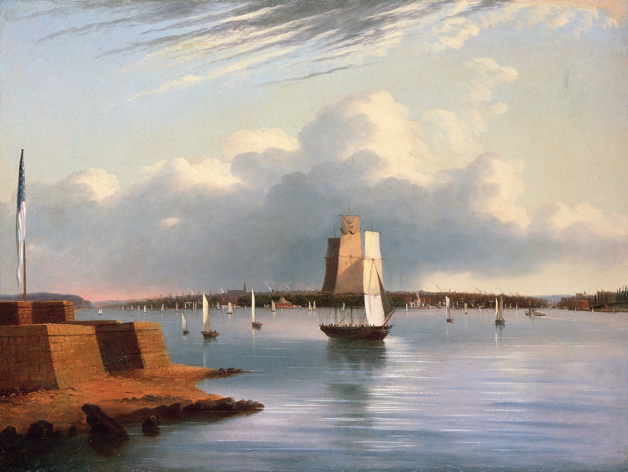बाल्टीमोर हार्बर, 1852 द्वारा ईजी कोट्स
