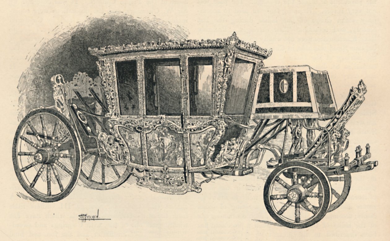 द स्पीकर्स कैरिज: सेंचुरी सेंचुरी। साउथ केंसिंग्टन, 1886 द्वारा EH Fening